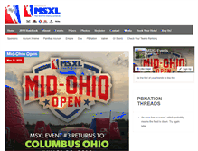 Tablet Screenshot of msxlevents.com